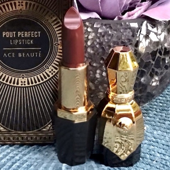 Ace Beaute Pout Perfect Lipstick in CONFIDENCE Rich Warm Brown *BNIB - Picture 5 of 14